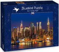 Blue Bird Puzzle New York v noci