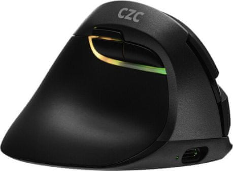 CZC.Office Kite One pre ľavákov ergonomická (CZCOMK1L) bezdrôtová optický senzor