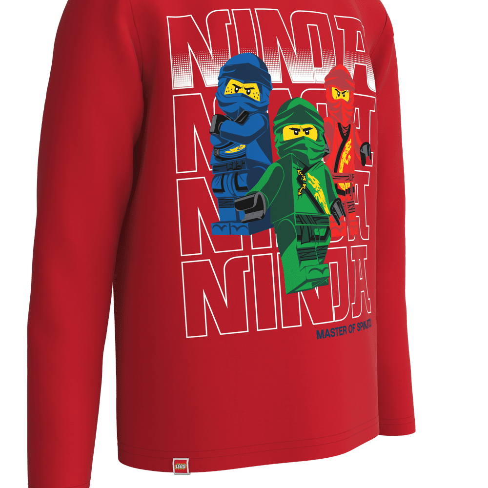 LEGO Wear chlapecké tričko Ninjago LW-12010379 červená 128