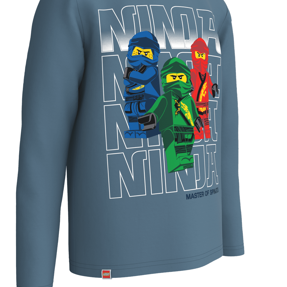 LEGO Wear chlapecké tričko Ninjago LW-12010379_1 modrá 122