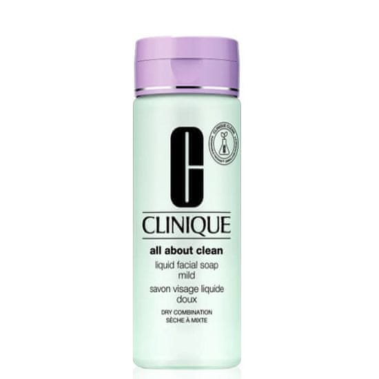 Clinique Tekuté čisticí mýdlo na obličej pro suchou až smíšenou pleť (Liquid Facial Soap Mild)