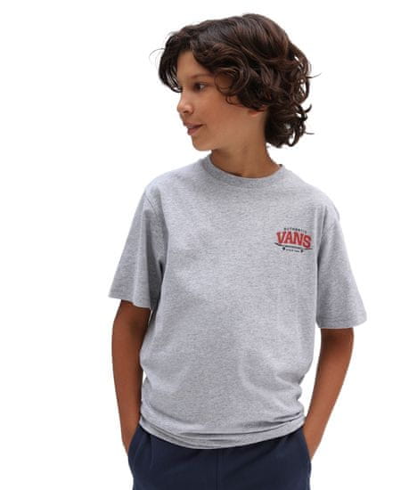Vans chlapecké tričko SK8 Horizon SS boys Athletic Heather VN0A7SI6ATH