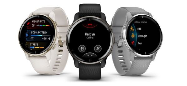 Chytré hodinky Garmin VENU 2 Plus, AMOLED displej, smart watch, pokročilé, zdravotní funkce, tep, dech, menstruační cyklus, pitný režim, metabolismus, kalorie, vzdálenosti, kroky, aktivita, odpočinek, spánek dlouhá výdrž baterie 9 dní vodotěsné 5 ATM animovaná cvičení hudební přehrávač 650 skladeb Garmin Pay bezkontaktní platby Gorilla Glass 3 sportovní aplikace silové tréninky detailní analýza spánku Bluetooth volání funkce volání hlasový asistent, okysličení krve, metabolismus, kalorie, vzdálenosti, multi sport, pitný režim, dech, stres, energie, kondice, VO2 max, menstruační cyklus