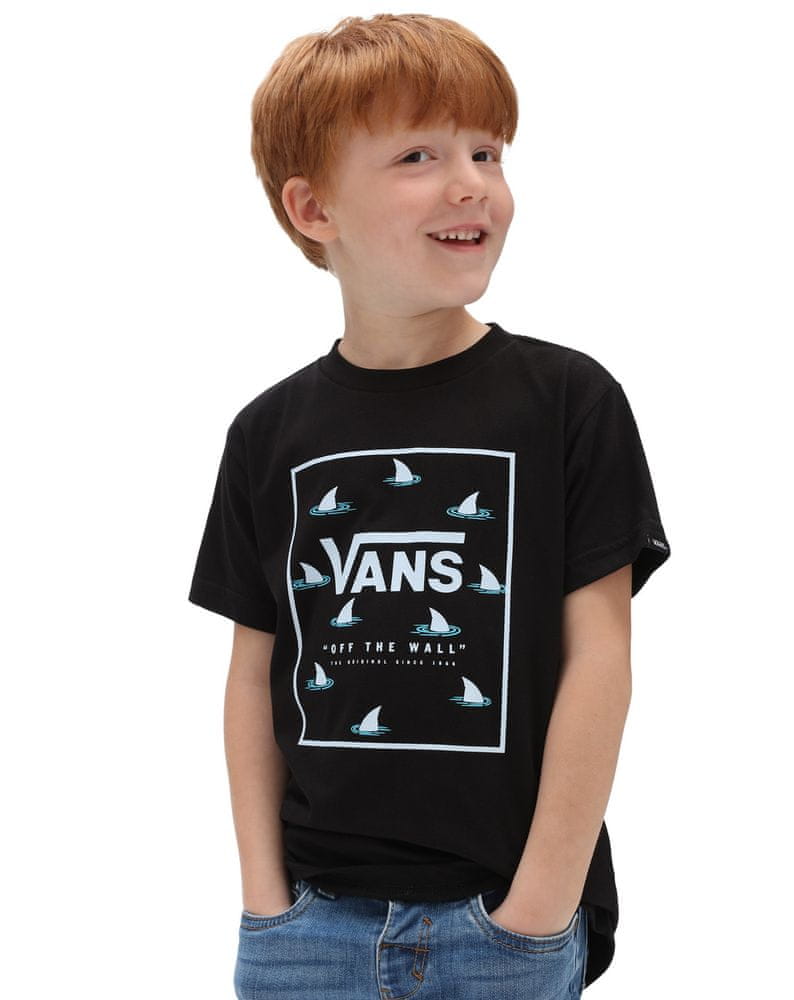 Vans chlapecké tričko By print box kids black/shark fin VN0A3HWJZ0U černá 5