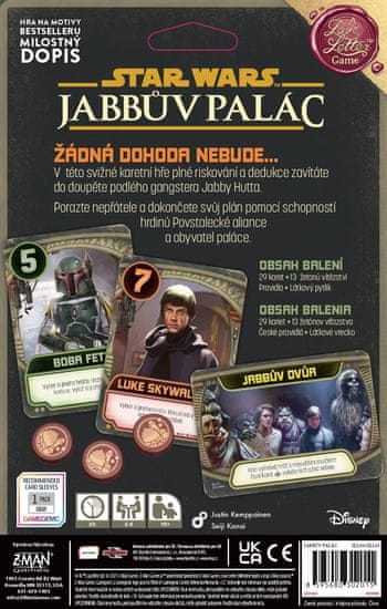 ADC Blackfire Star Wars: Jabbův palác - karetní hra