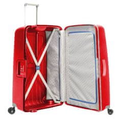 Samsonite Cestovní skořepinový kufr na kolečkách SPINNER 69/25 Crimson Red - S`CURE