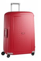 Samsonite Cestovní skořepinový kufr na kolečkách SPINNER 75/28 Crimson Red - S`CURE