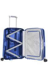Samsonite Cestovní skořepinový kabinový kufr na kolečkách SPINNER 55/20 Dark Blue - S`CURE