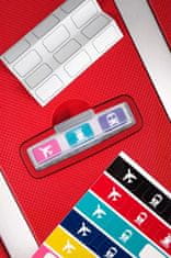 Samsonite Cestovní skořepinový kabinový kufr na kolečkách SPINNER 55/20 Crimson Red - S`CURE