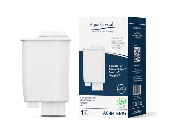 Aqua Crystalis AC-INTENS+ vodní filtr do kávovaru (náhrada filtrů Brita INTENZA+ / Saeco CA6702)
