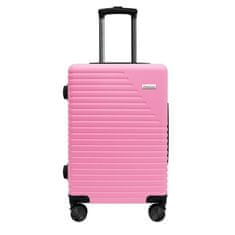AVANCEA® Cestovní kufr DE2936 světle růžový S 55x38x25 cm
