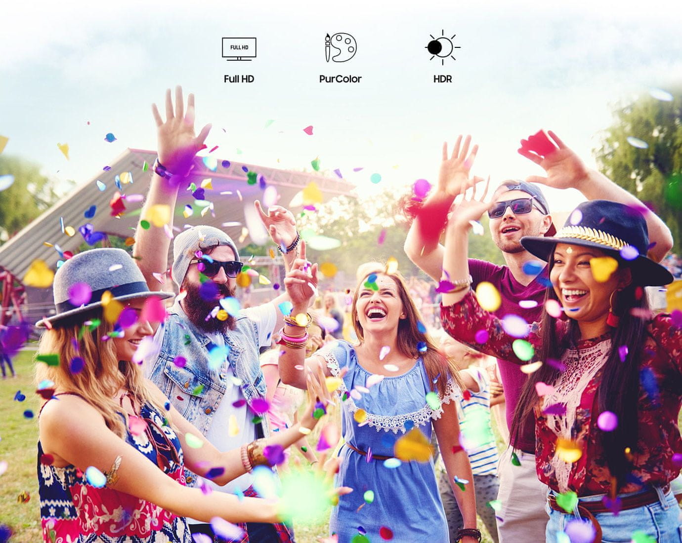 Domači kino Samsung SP-LSP7TFA (SP-LSP3BLAXXH), ločljivost Full HD, realistična slika, pristne barve