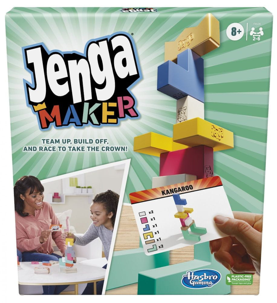 Levně Hasbro Jenga Maker – CZ/SK