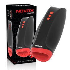 JamyJob Novax masturbátor s vibracemi a kompresí
