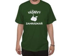 Divja Zelené tričko Vášnivý zahrádkář - velikost L