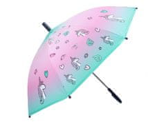 Vadobag Deštník Milky Kiss s jednorožci