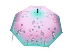 Vadobag Deštník Milky Kiss s jednorožci