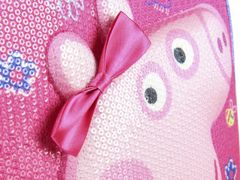 Cerda Dívčí 3D batoh Peppa Pig s mašlí