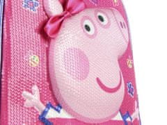 Cerda Dívčí 3D batoh Peppa Pig s mašlí