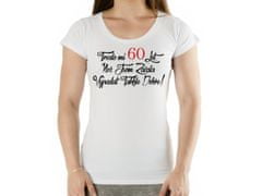 Divja Narozeninové tričko k 60 pro ženu - velikost L