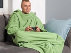 Froster Hřejivá deka s rukávy - zelená