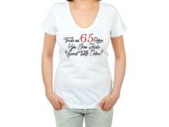 Divja Narozeninové tričko k 65 pro ženu SK - velikost L