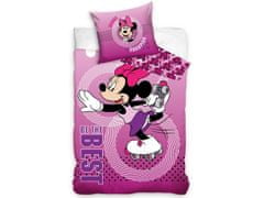 KupMa Dětské povlečení Minnie Mouse na bruslích