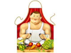 Itati Zástěra pro kuchaře v Botero stylu