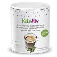 KetoMix Instantní káva na podporu hubnutí s příchutí zelené kávy 94 g (47 porcí)