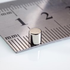 Magsy Neodymový magnet válec pr.4x4 N 80 °C, VMM5-N38 25036