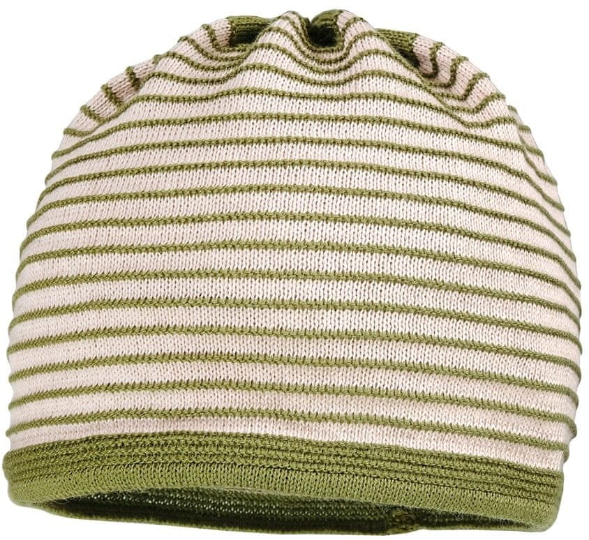 Maximo chlapecká pruhovaná čepice ze 100 % bavlny 13572-367900 zelená 47