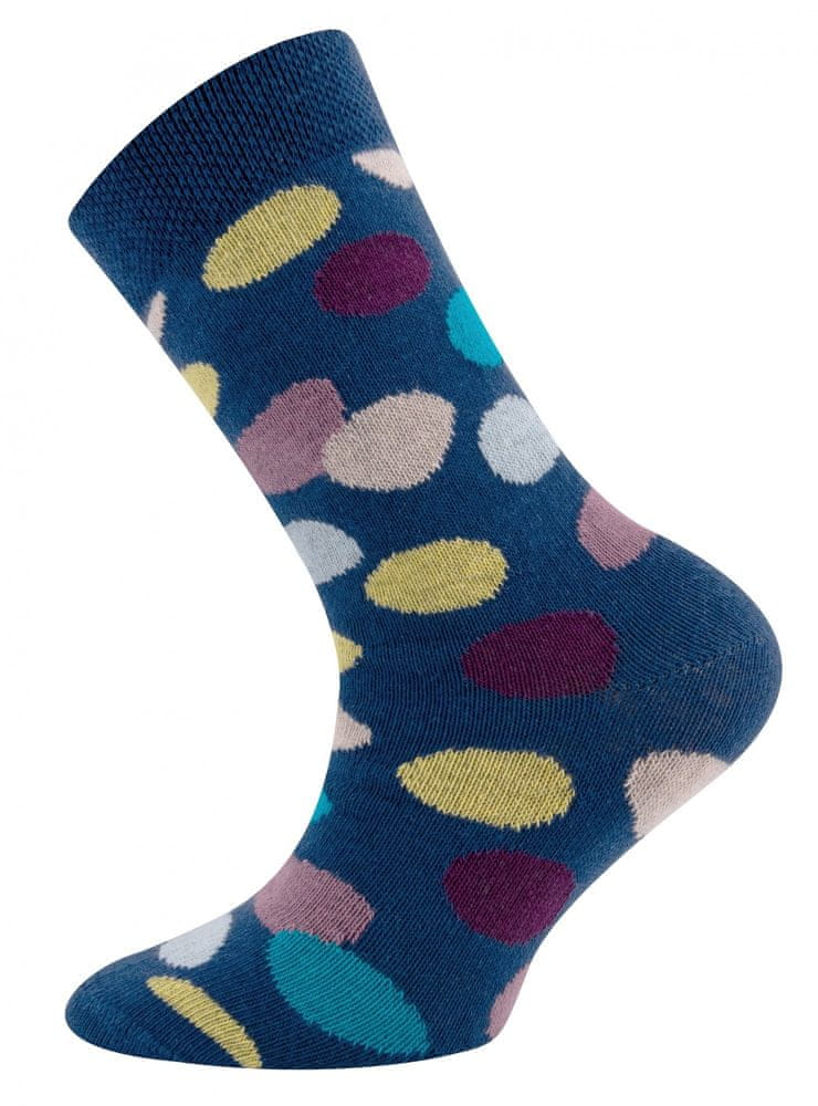 EWERS dívčí ponožky s puntíky 201364 tmavě modrá 23 - 26