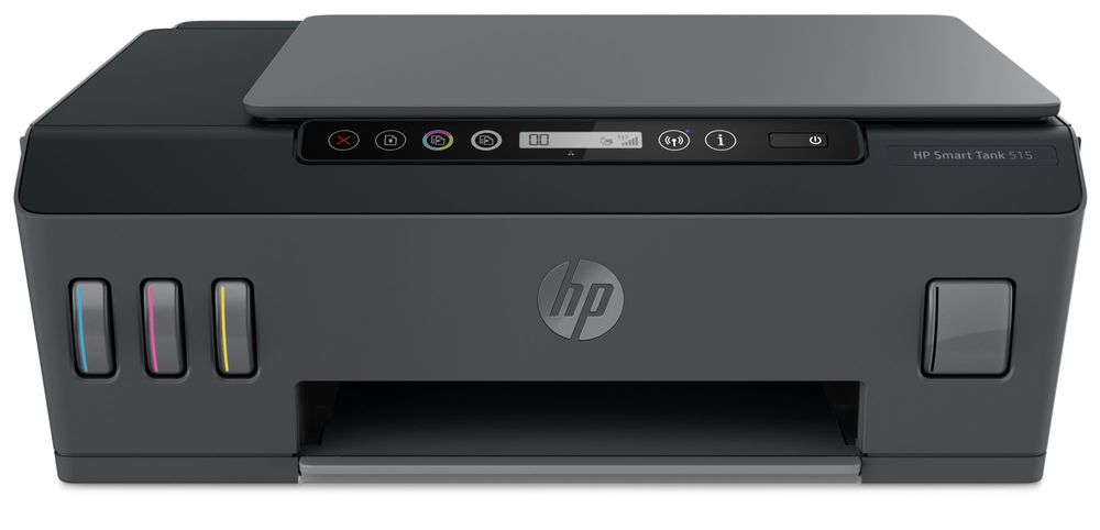 Levně HP Smart Tank 515 multifunkční inkoustová tiskárna, A4, barevný tisk, Wi-Fi (1TJ09A)
