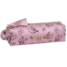 Disney Růžový penál/kosmetická taštička Minnie Mouse DISNEY