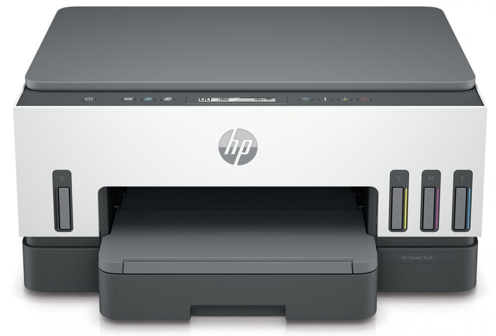 Levně HP Smart Tank 720 multifunkční inkoustová tiskárna, A4, barevný tisk, Wi-Fi (6UU46A)