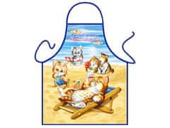 Itati Dětská zástěra Koťata na pláži