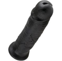 King Cock 10" dildo, černé, 25 cm