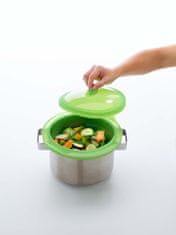 Lékué Silikonová skládací nádoba na vaření v paře Lékué Collapsible Steamer | zelená