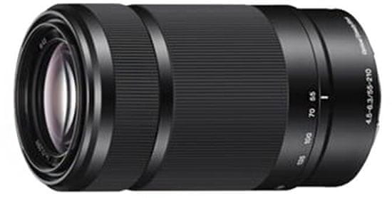 Sony 55–210mm f/4.5–6.3 OSS, černá