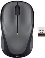 Logitech Wireless Mouse M235, šedá (910-002201)