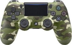Sony PS4 DualShock 4 v2, green camo (PS719894858)