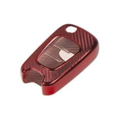 Stualarm TPU obal pro klíč Hyundai/Kia, carbon červený (484HY102CR)
