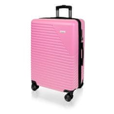 AVANCEA® Cestovní kufr DE2936 světle růžový M 66x44x29 cm