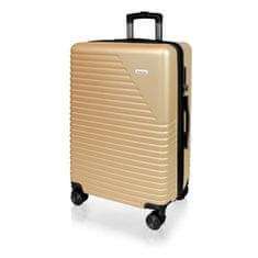AVANCEA® Cestovní kufr DE2936 zlatý M 66x44x29 cm
