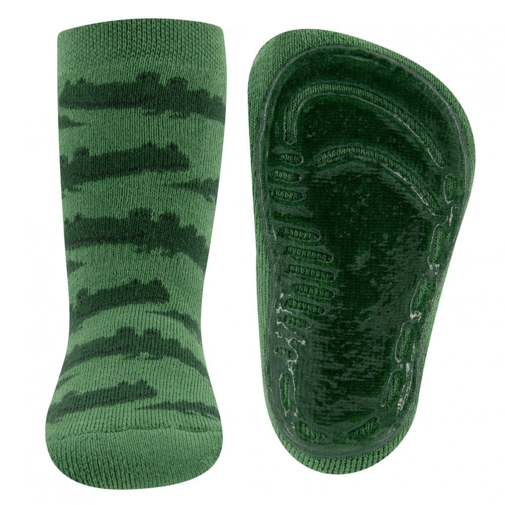EWERS chlapecké protiskluzové ponožky ABS - krokodýl 221216 zelená 23 - 24