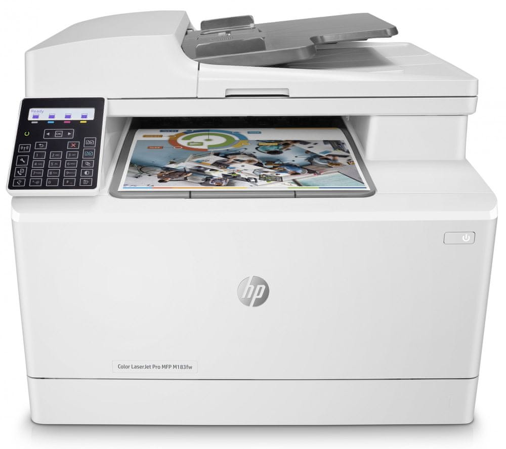 Levně HP Color LaserJet Pro MFP M183fw tiskárna, A4, barevný tisk, Wi-Fi (7KW56A)
