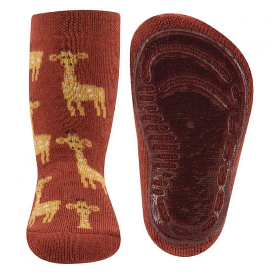 EWERS dětské ponožky s protiskluzem ABS - žirafa 221220_1