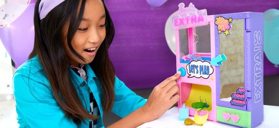 højttaler privatliv faglært Mattel Barbie Extra Módní automat HFG75 | MALL.CZ