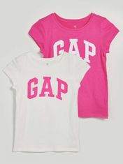 Gap Dětská trička logo , 2ks XS