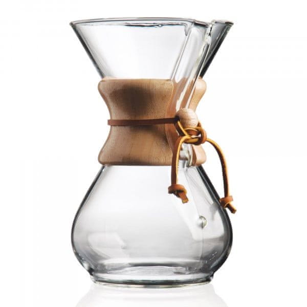 Chemex Kávovar na 6 šálků, dřevěný korzet - zánovní